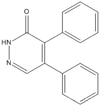 Molecular Structure of 591769-88-9 (3(2H)-Pyridazinone, 4,5-diphenyl-)